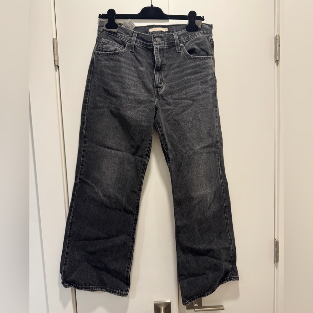 Levi’s Baggy Bootcut Black Jeans